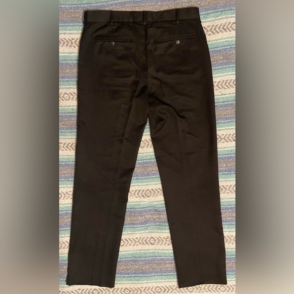 Van Heusen Traveler Black Slacks 34/34 - Picture 4 of 7